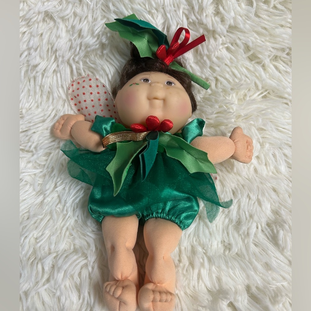 Mattel Green and Red Doll